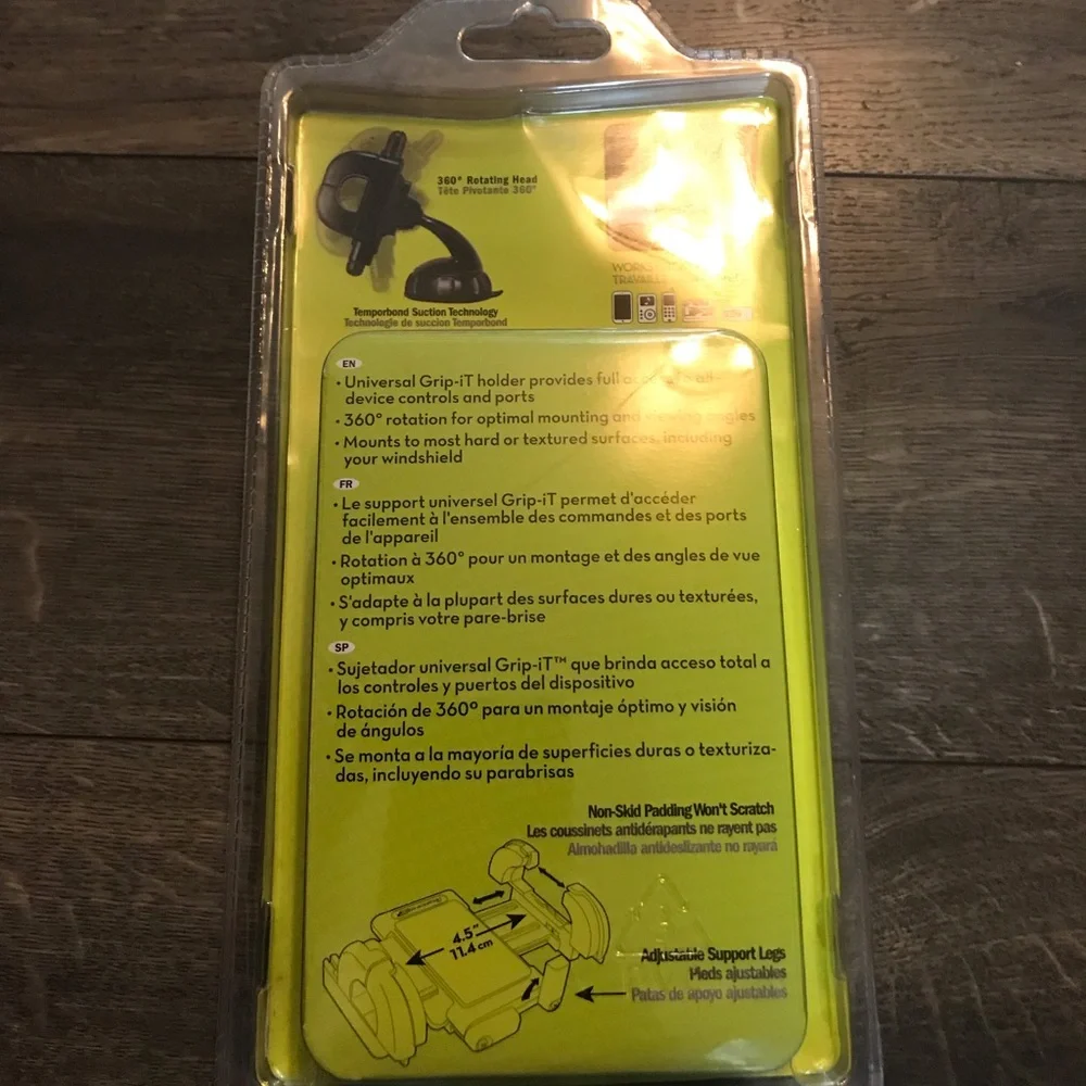 Bracketron‎ Grip-It Dash Mount Universal Holder New